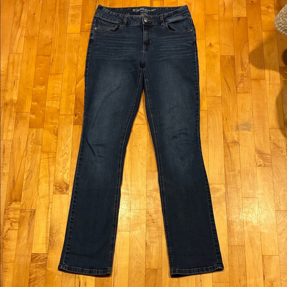 Maurices Dark Indigo Straight Leg Jeans